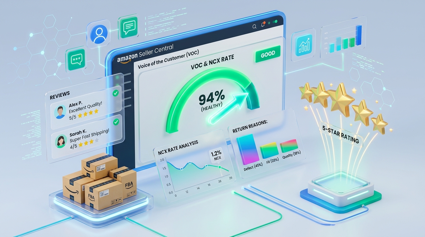 Amazon Voice of the Customer (VoC): How to Fix High NCX Rates