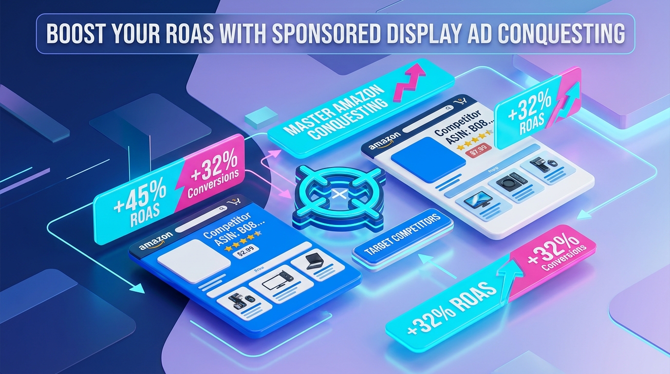 Sponsored Display Conquesting: How to Steal Competitor Sales on Amazon